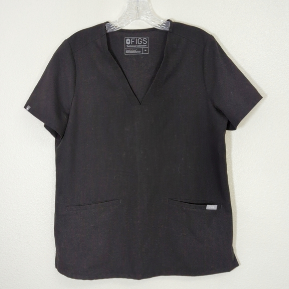 Figs Tops - Figs Technical Collection Two Pocket Top